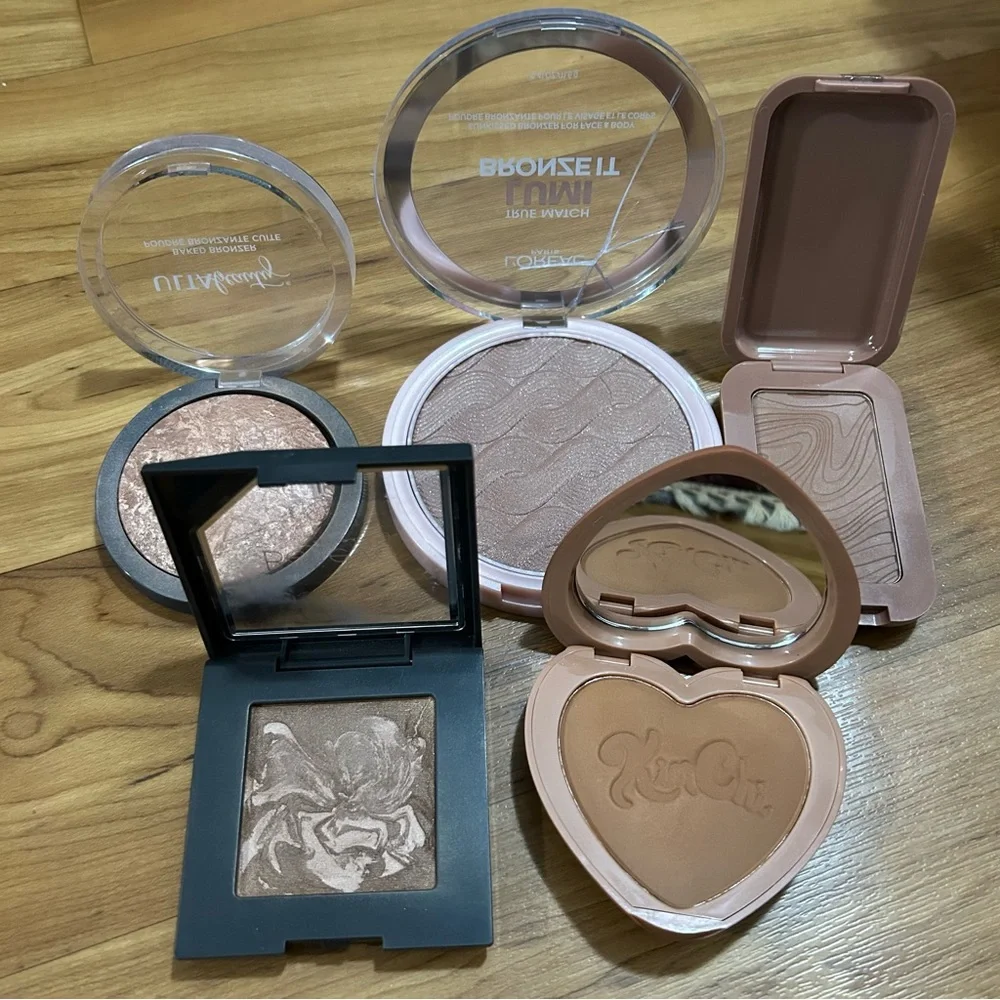 Assorted Drugstore Medium to Dark Bronzer & Contour Collection
